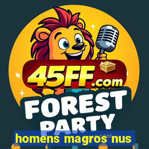 homens magros nus